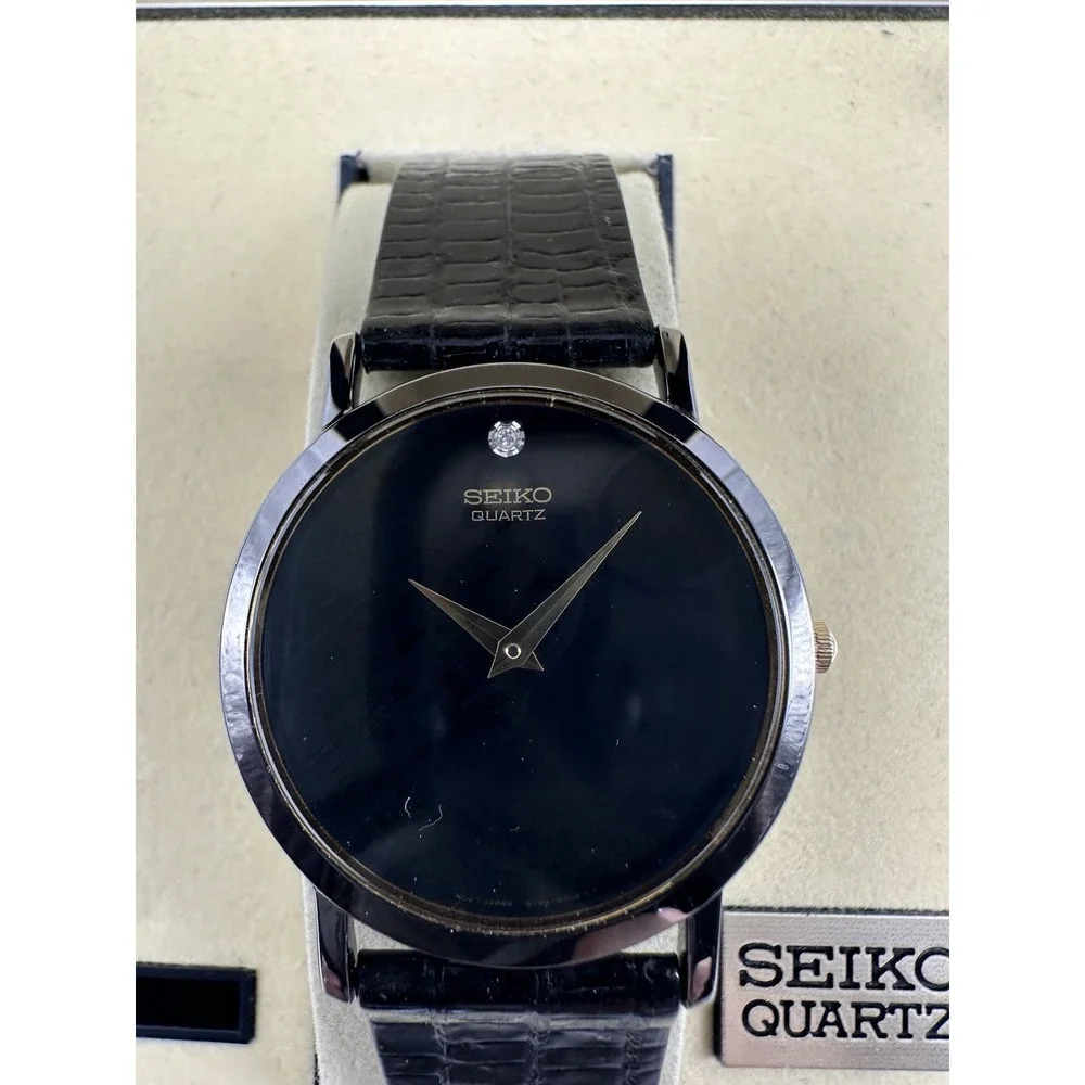 Seiko 5Y94-8029 New Battery Mens Watch 34MM 7.5